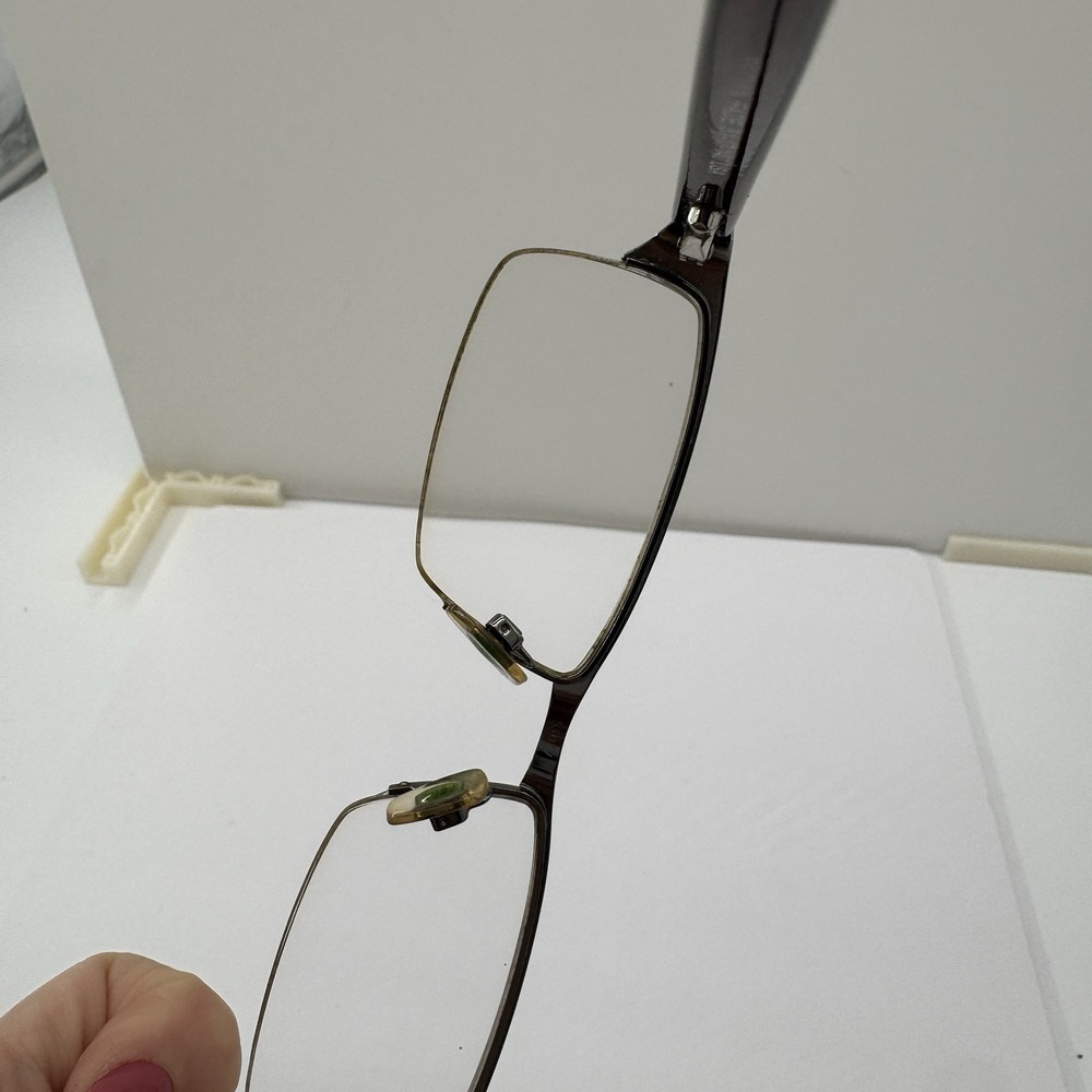 Smilen Eyewear Premium Flex 3 Brown Fade 51-17-140 Rectangular Frames - Picture 11 of 13